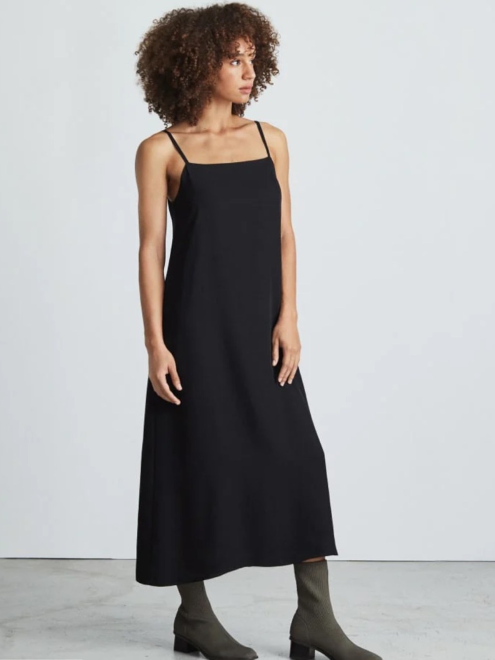 Everlane Japanese goweave slip dress